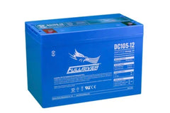 DC105-12 FULLRIVER DC SERIES DEEP CYCLE AGM LEISURE BATTERY 105AH