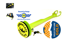ARMAPLATE RESOLUTE GOLD - STEERING WHEEL LOCK
