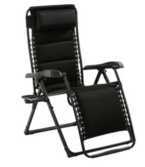 TRAVELLIFE BARLETTA CHAIR RELAX BLACK