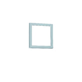 Fawo Silver Chrome single frame