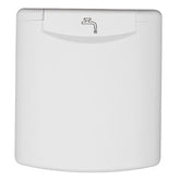Fawo White Mains Water inlet with magnetic lock