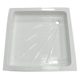CP White Acrylic 585 x 585mm Shower Tray