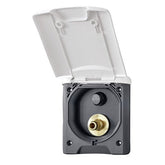 Fawo Outdoor Shower White with switch for pump