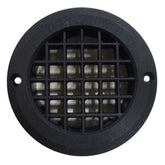 DLS 75mm Round Short Tail Vent - Black