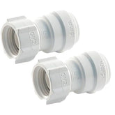 John Guest Female Coupler Tap Connector 15mm-1/2" BSP 2 pack