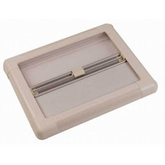 Remismart 900 X 450 Grey Pleat Blind