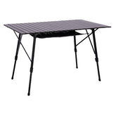 Quest Elite Colliford Slatted Black Table