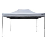Louisiana Pop Up Folding Pavillion in grey (300 x 450cm)