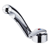 Keramik Samba mixer tap with 25cm flexi hose with barbed ends & 39mm hole size