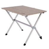 Quest Elite Lomond Slatted Table - Light Wood