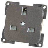 CBE Light Grey 230v 3 Pin Socket