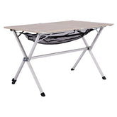 Quest Elite Neagh Slatted Table - Light Wood
