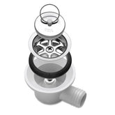 Dometic SMEV AC530 siphon angled waste fitting 25mm dia