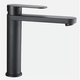 Reich Linnea L Kitchen Tap Black with 25cm Flexi Hose with rigid fittings