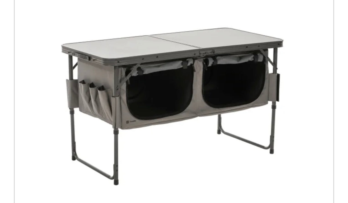 TRAVELLIFE TOLEDO STORAGE UNIT WIDE DARK GREY