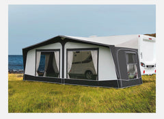Bradcot Aspire Caravan Awning charcoal with light grey 1080
