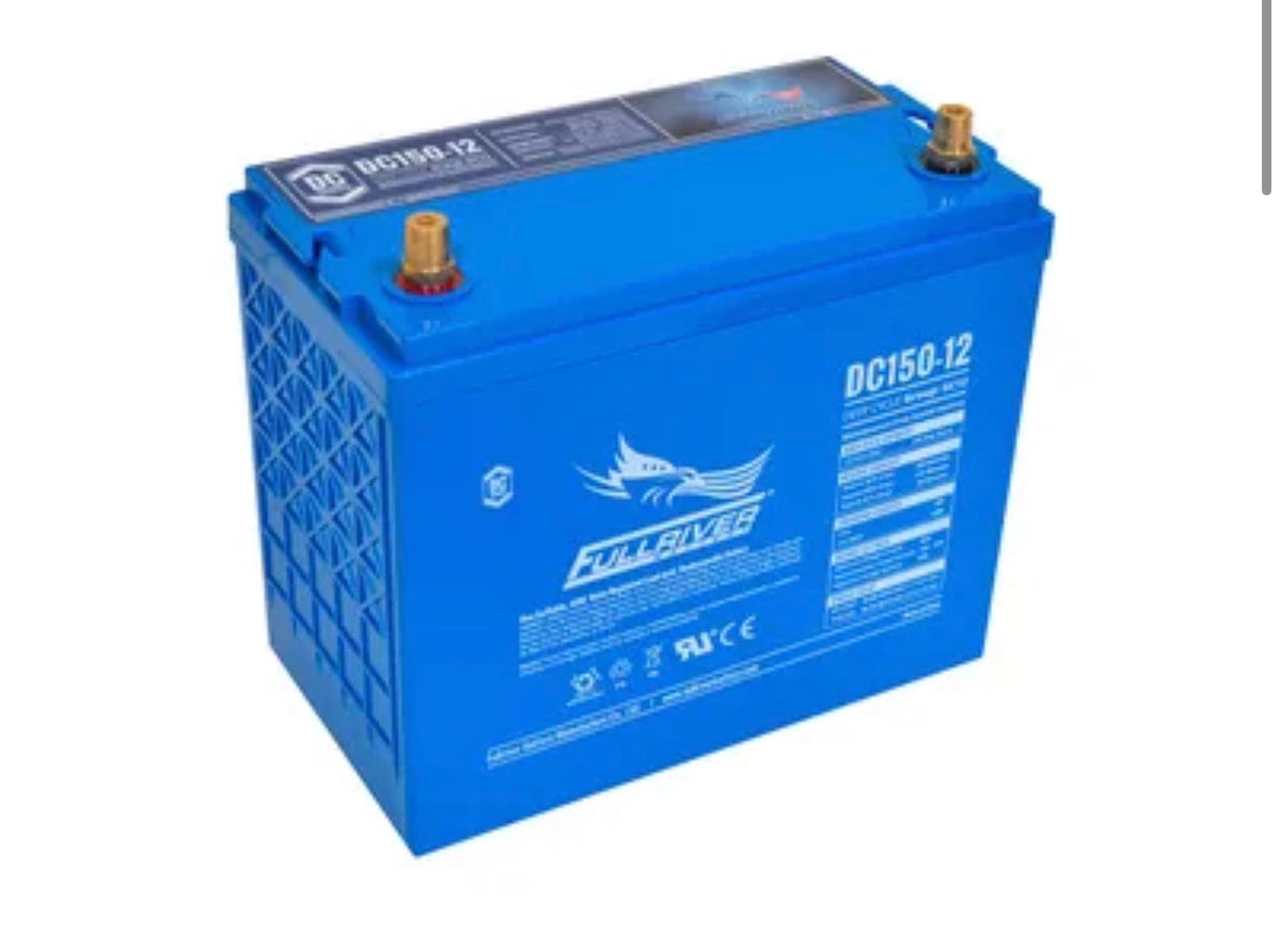 DC150-12 FULLRIVER DC SERIES DEEP CYCLE AGM LEISURE BATTERY 150AH