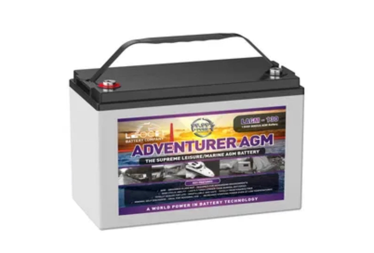 LEOCH ADVENTURER LAGM-130 AGM LEISURE BATTERY