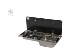 FL1401 2 BURNER COMBI UNIT RH SINK