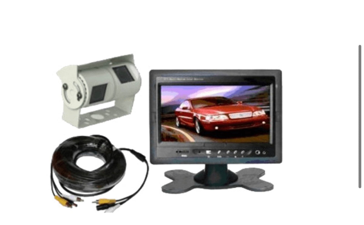 REAR VIEW SYSTEM WITH 7" MONITOR & DOUBLE SONY LCD CAMERA