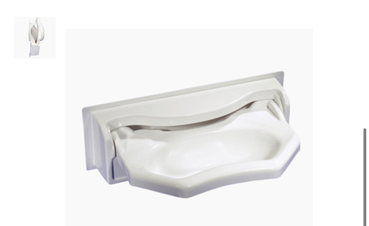 SPACE SAVING WASHBASIN, WHITE, FOLDABLE