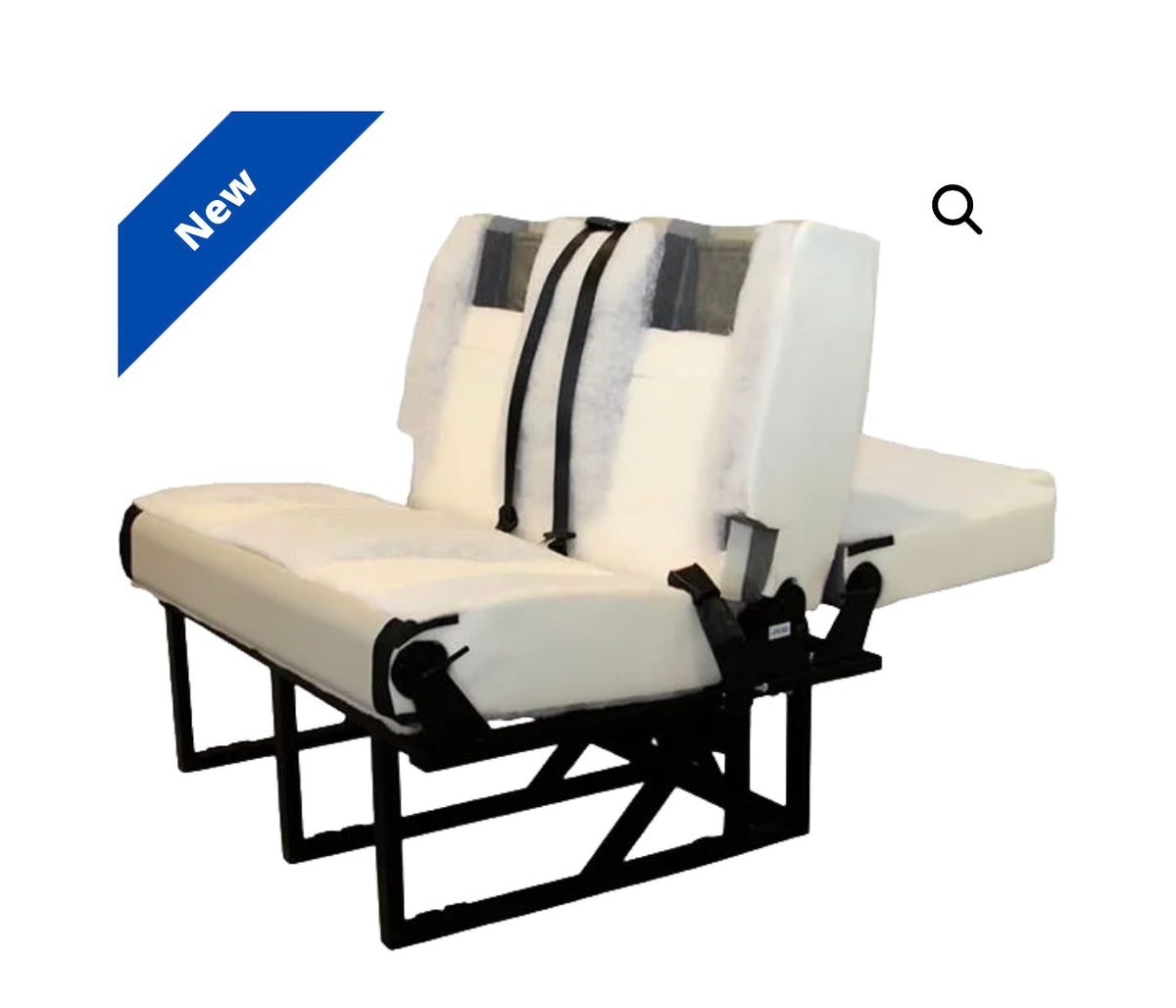 RIB Altair Bed 112cm No trim with Isofix. 105 degree handle / 140x200 cut out