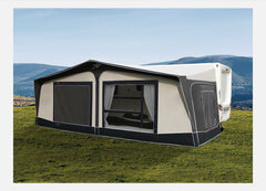 Bradcot Residencia "60" Residential Caravan Awning (champagne with charcoal 1005)