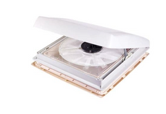 THULE VENT WITH 12V FAN, TRANSLUCENT DOME