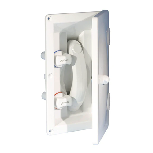 Whale Exterior Shower White