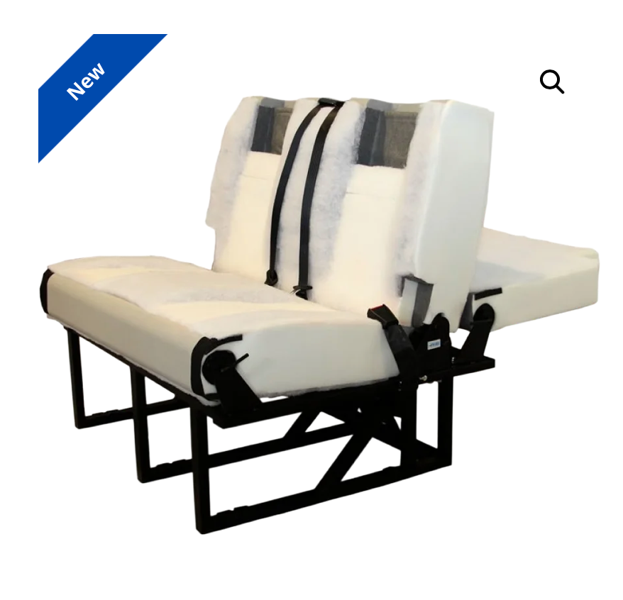 RIB120 fixed frame unupholstered