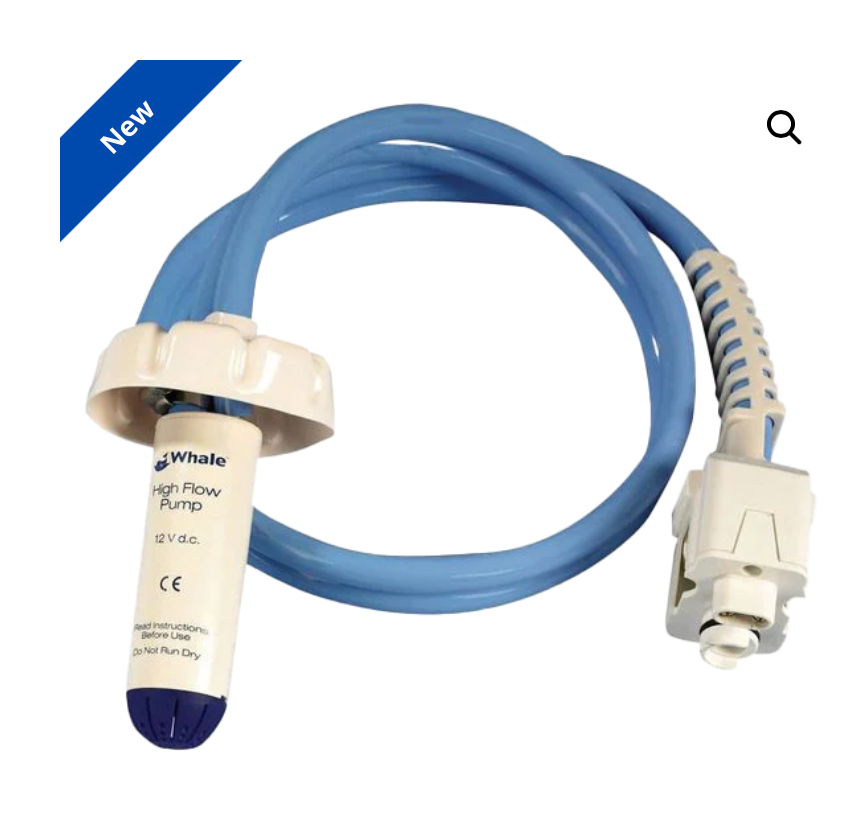 Whale Watermaster High Flow Pump with Easi-Squeeze Connection