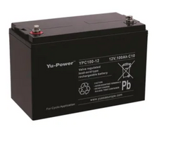 YPC100-12 YUASA YUPOWER CYCLIC VRLA 100-12 BATTERY