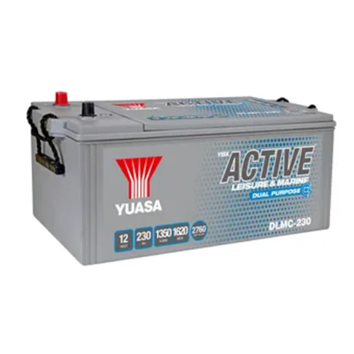 DLMC-230 YUASA YBX ACTIVE LEISURE & MARINE DUAL BATTERY 12V