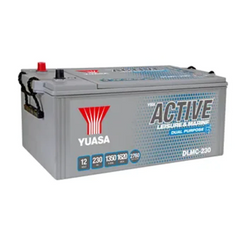 DLMC-230 YUASA YBX ACTIVE LEISURE & MARINE DUAL BATTERY 12V