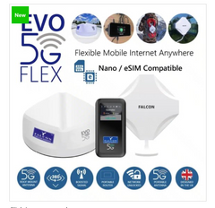 Falcon EVO 5G Roof Mount Internet System 3400mbps