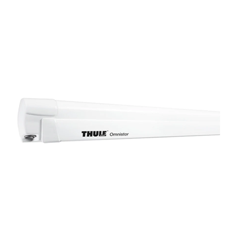 THULE OMNISTOR 8000 AWNING - WHITE 5.00 x 2.75m grey fabric
