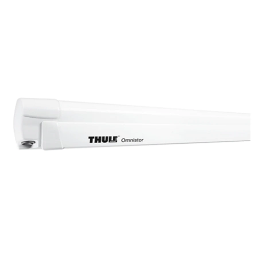 THULE OMNISTOR 8000 AWNING - WHITE 5.50 x 2.75m grey fabric