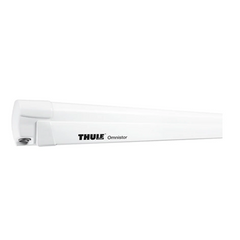 THULE OMNISTOR 8000 AWNING - WHITE 4.50 x 2.75m grey fabric