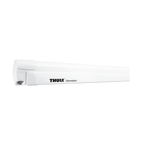 THULE OMNISTOR 8000 AWNING - WHITE 6.00 x 2.75m grey fabric
