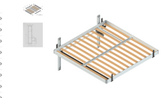 LEONARDO BED FRAME KIT - ANODISED