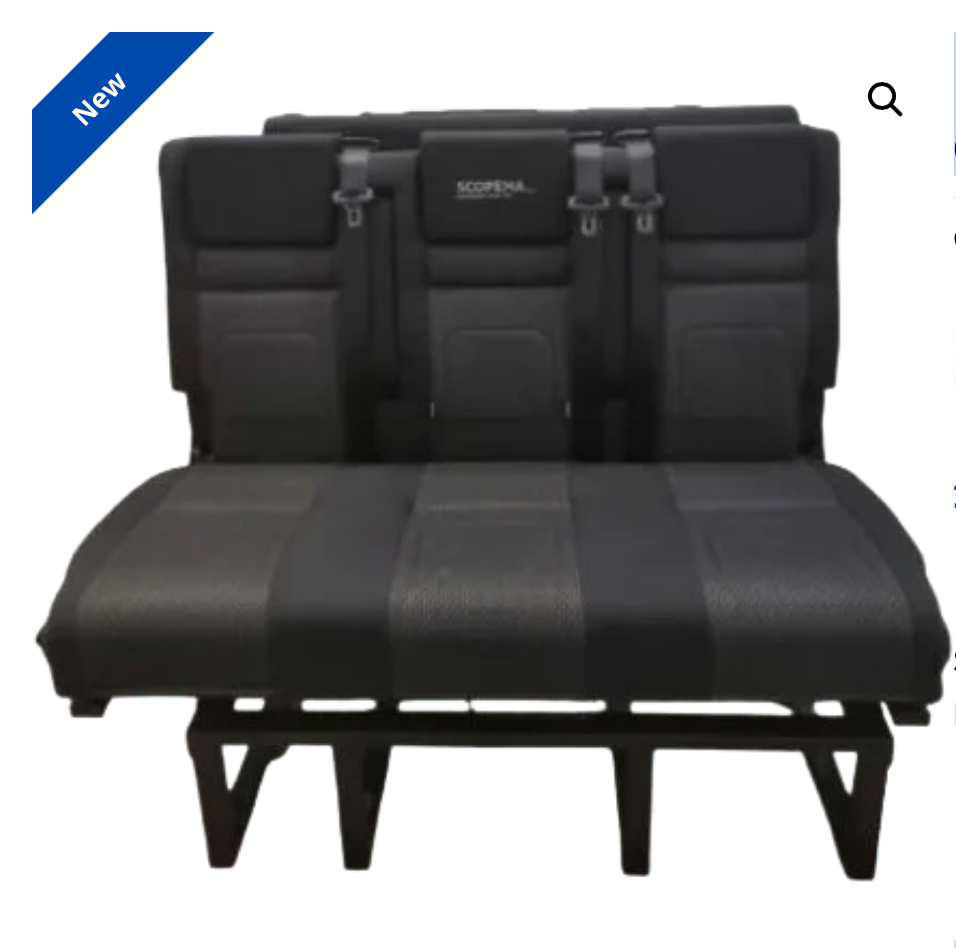 RIB Altair Bed 120XL T7 Life fabric with Isofix. 105 degree handle / 140×200 cut out (3 seater)