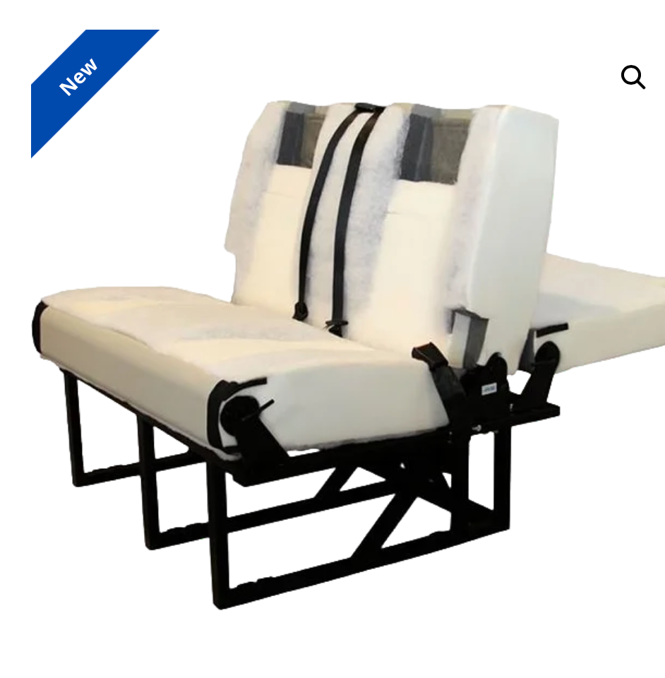 RIB Altair Bed 112cm No trim with Isofix. 105 degree handle / 140×200 cut out