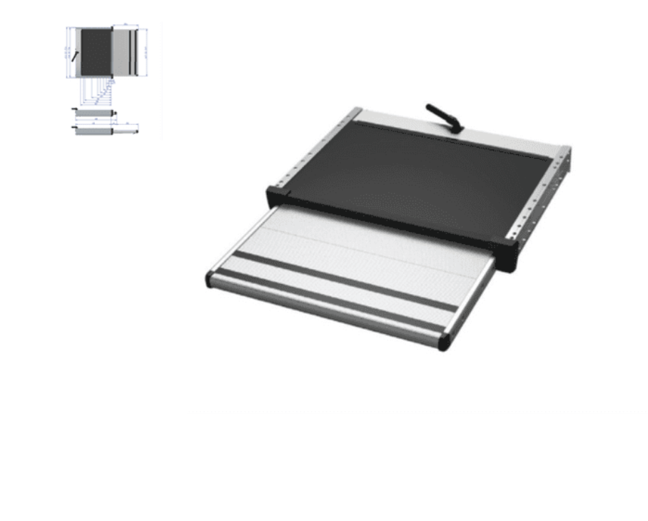 THULE G2 SLIDE-OUT STEP 12V 700 wide