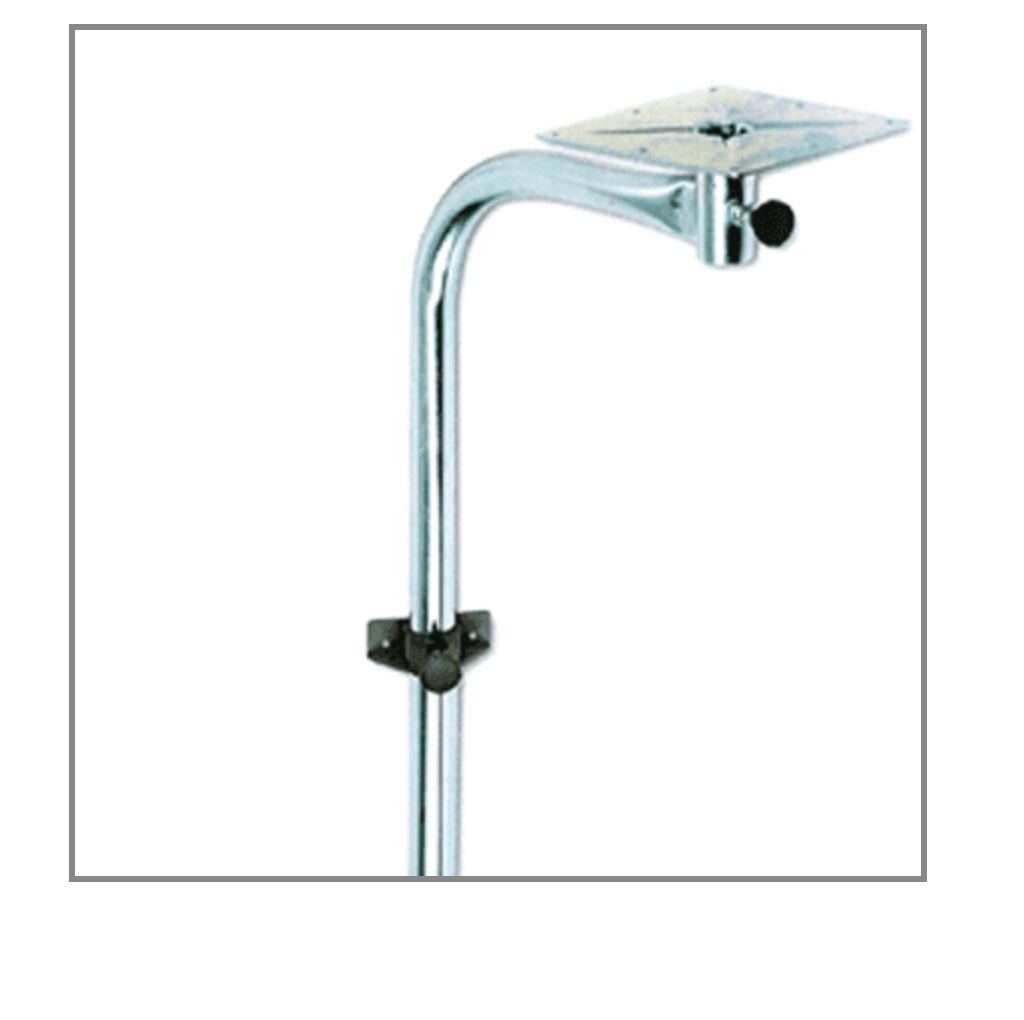 SWING OUT TABLE LEG SUPPORT, ZINC