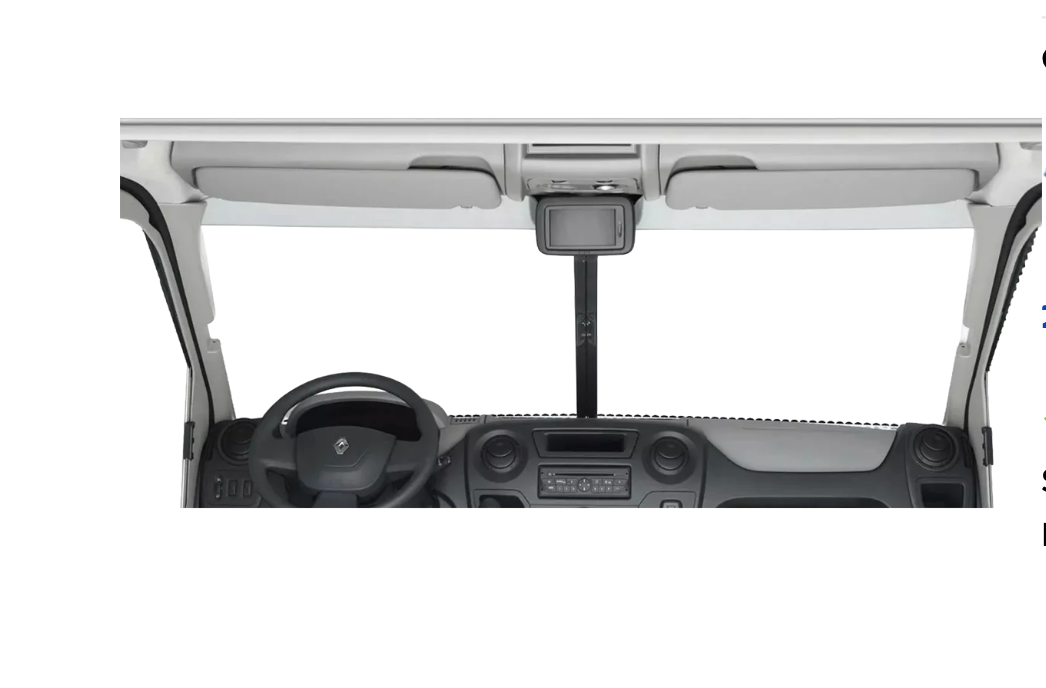 Remifront cab blind with Rain sensor Renault Master from 09/2019