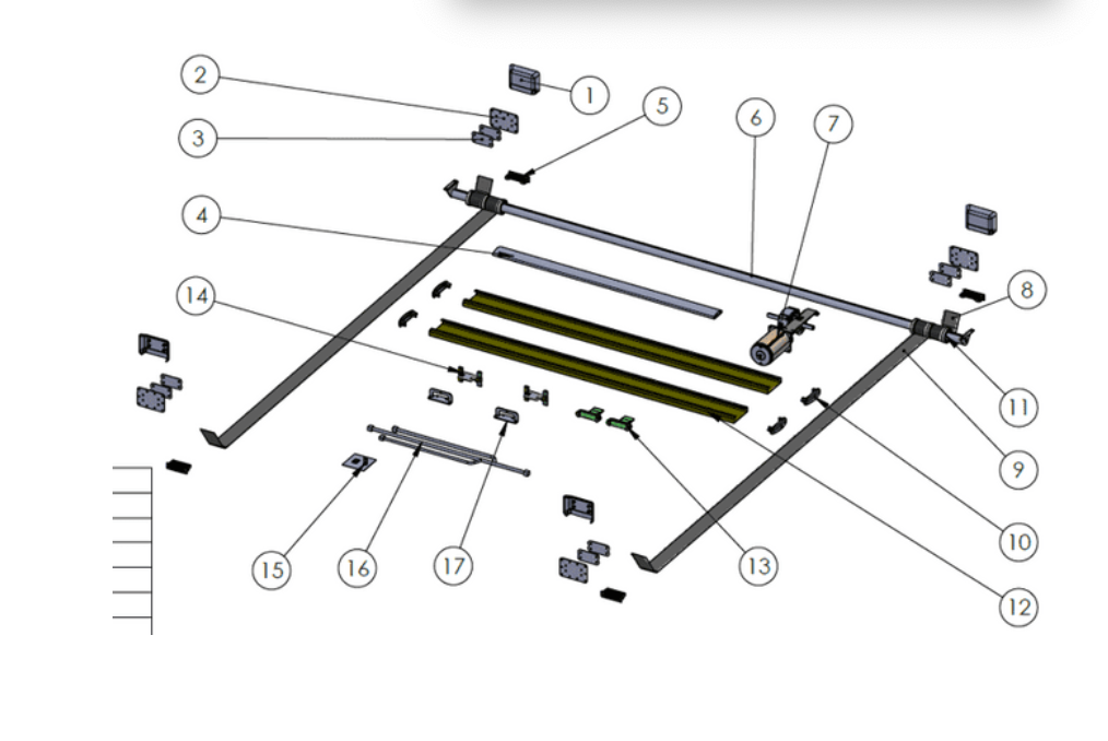 TRV ELECTRIC LIFTING BED KIT