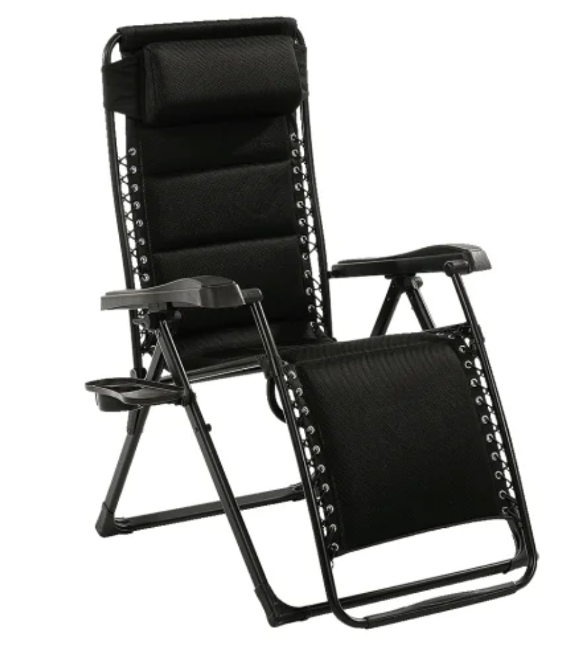 TRAVELLIFE BARLETTA CHAIR RELAX BLACK