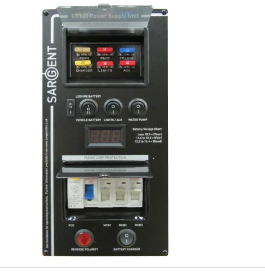 SARGENT EC160 PSU BLACK VERTICAL