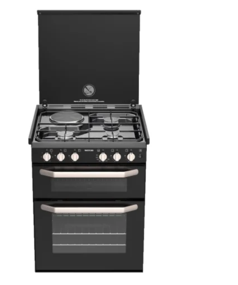 THETFORD K1520 DUAL FUEL COOKER 3 GAS BURNERS + 1 HOTPLATE