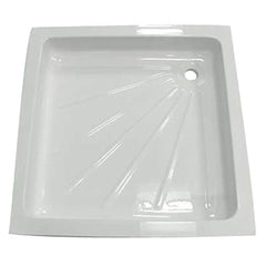 CP White Acrylic 585 x 585mm Shower Tray
